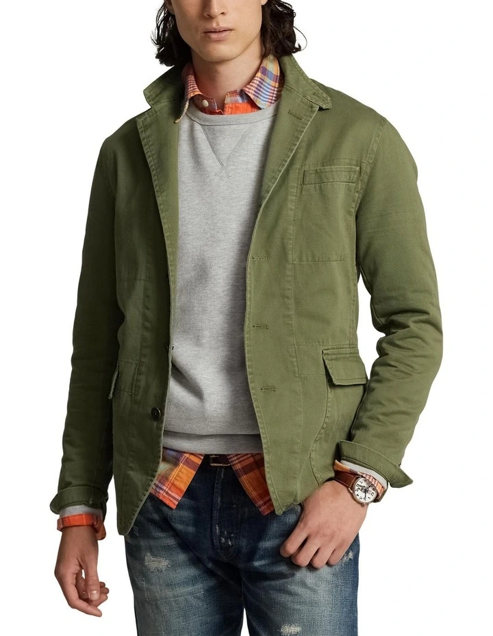Chino Sport Coat in Green