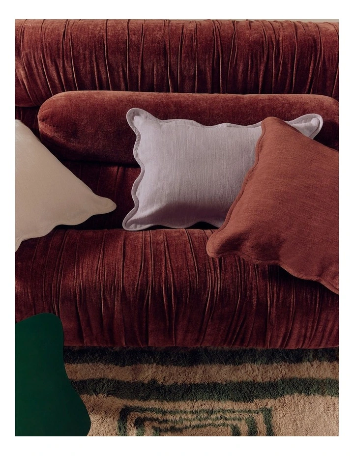 Harper 40x60 Cushion in Icing