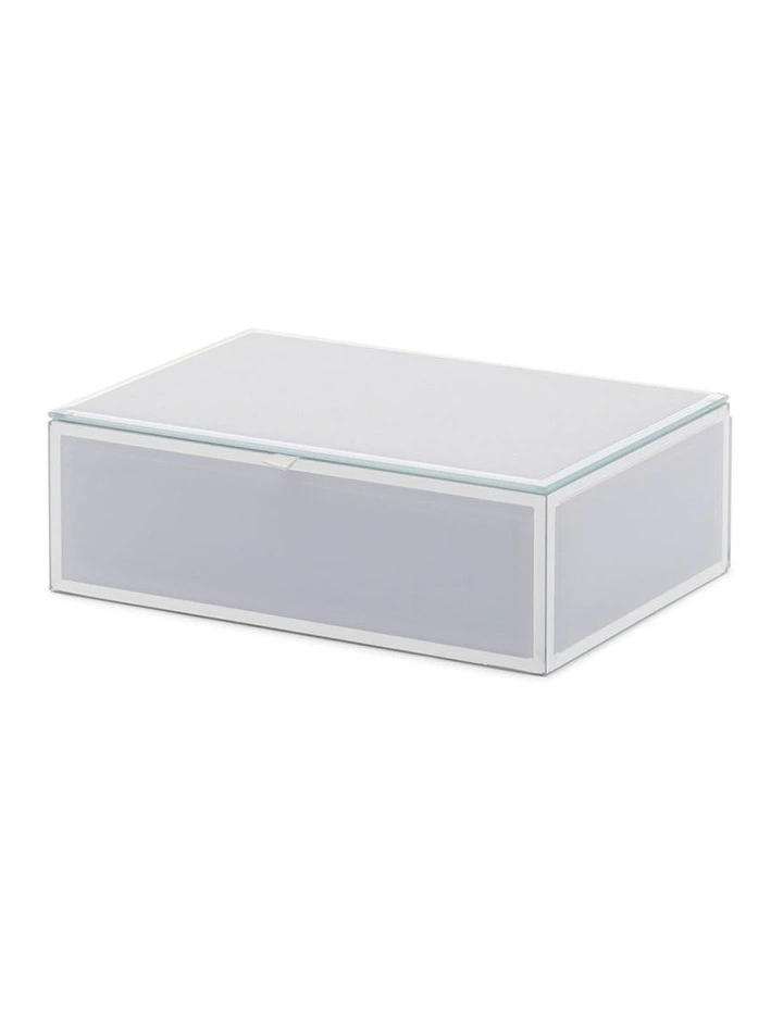 SARA Mist Medium Jewellery Box in Pale Blue