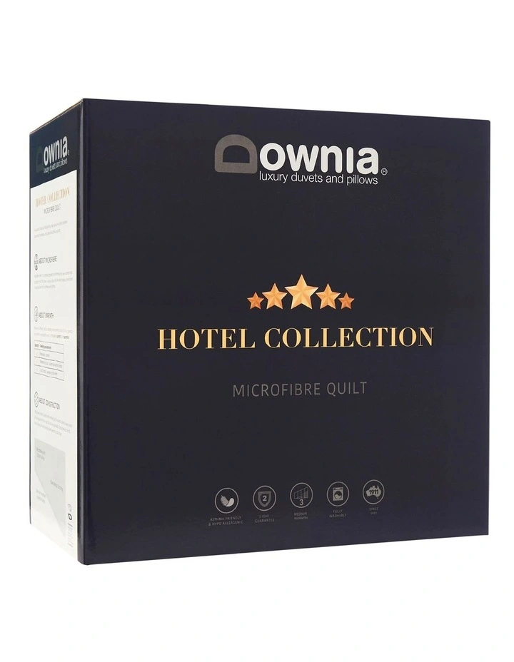 Hotel Collection Microfibre Quilt White