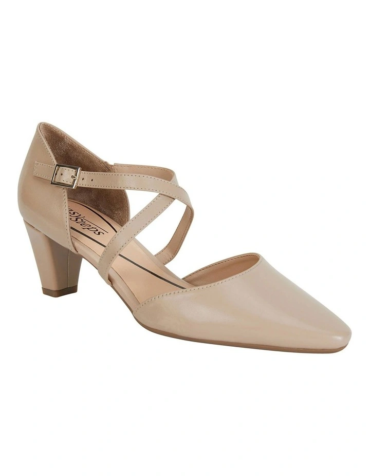 Addison Heeled Shoes in Nude Glove