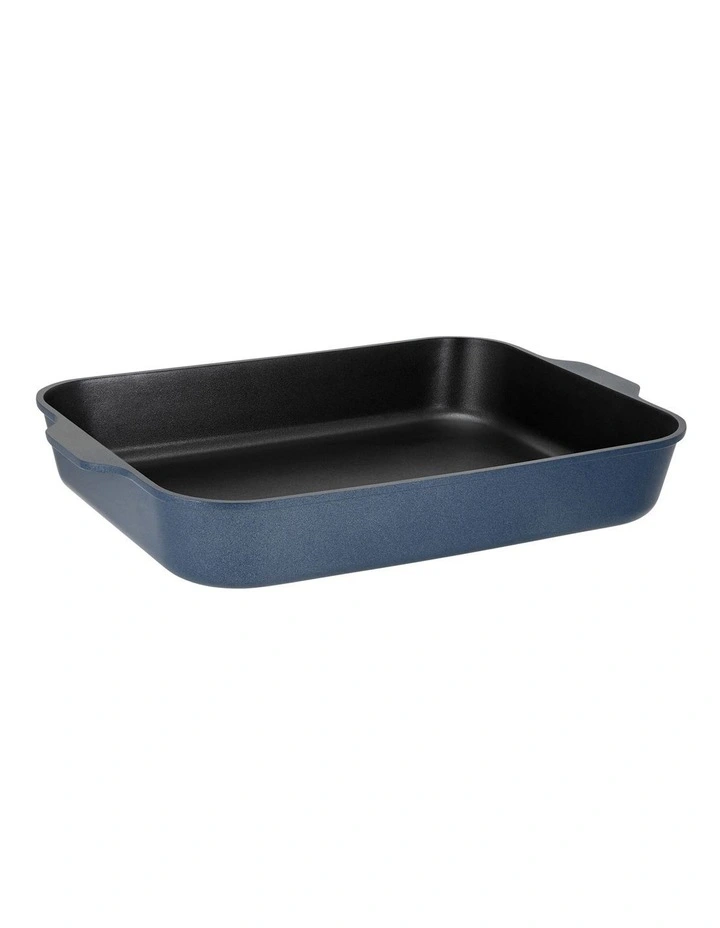 Agile Non-Stick Roaster 34x26x5.5cm in Navy