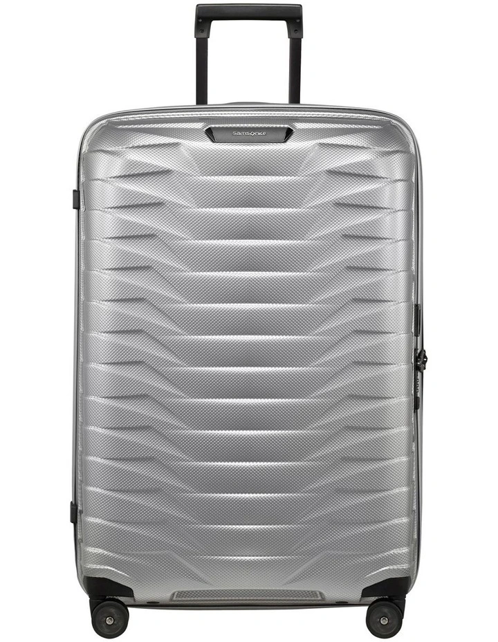 Proxis 75cm Spinner Suitcase in Silver