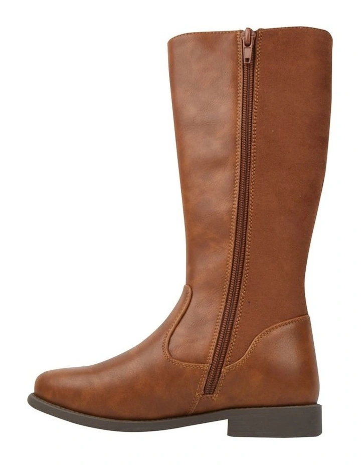 Evelyn Boots in Natural