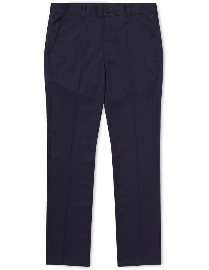 Youth Fit Plain Stretch Twill Suit Pant Ink