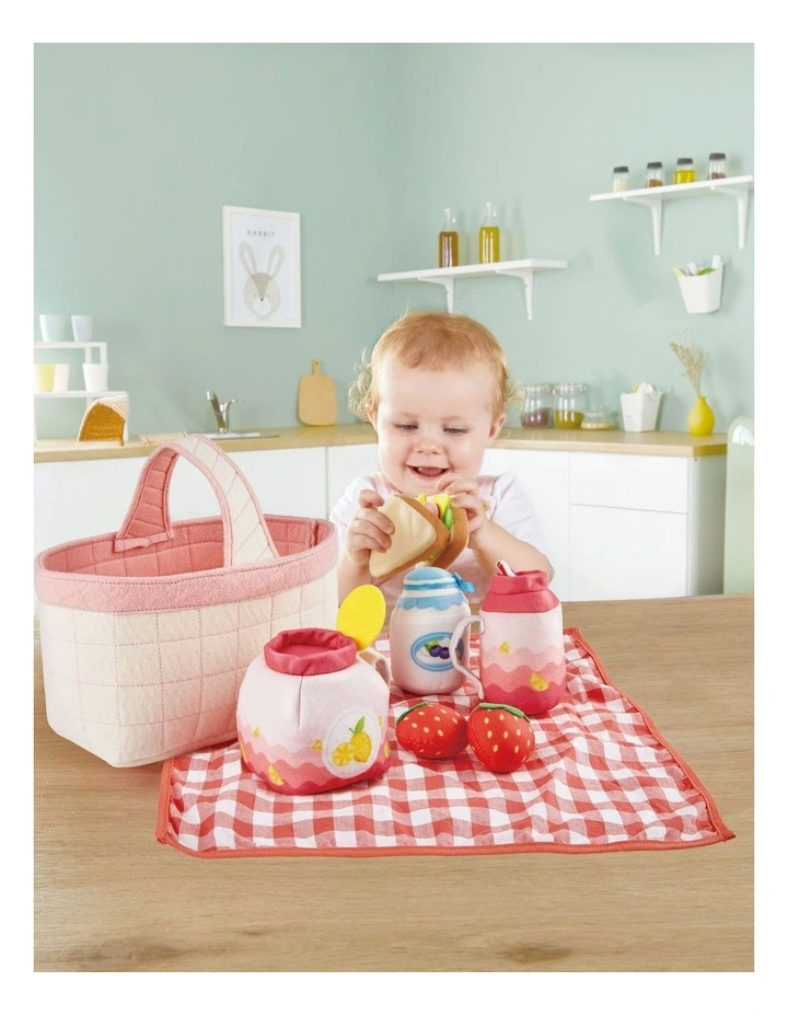 Toddler Picnic Basket Playset