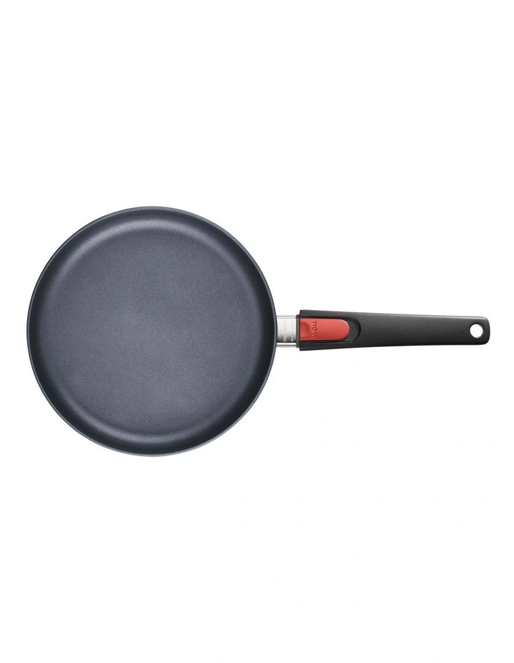 Diamond Lite Detachable Handle Induction Frypan 24cm in Black