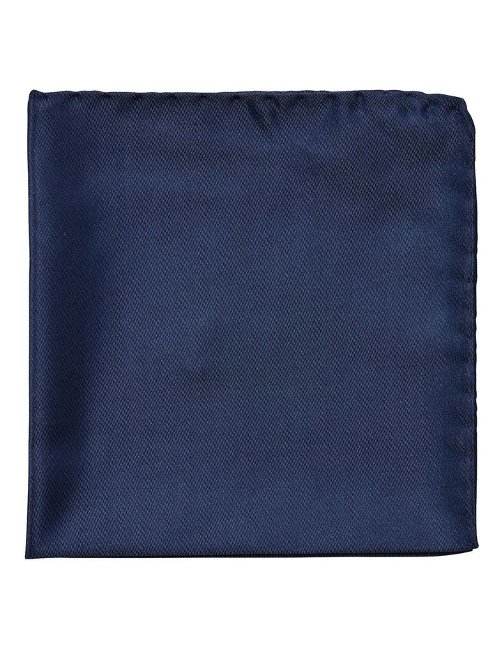 Formal Silk Pocket Square in Navy