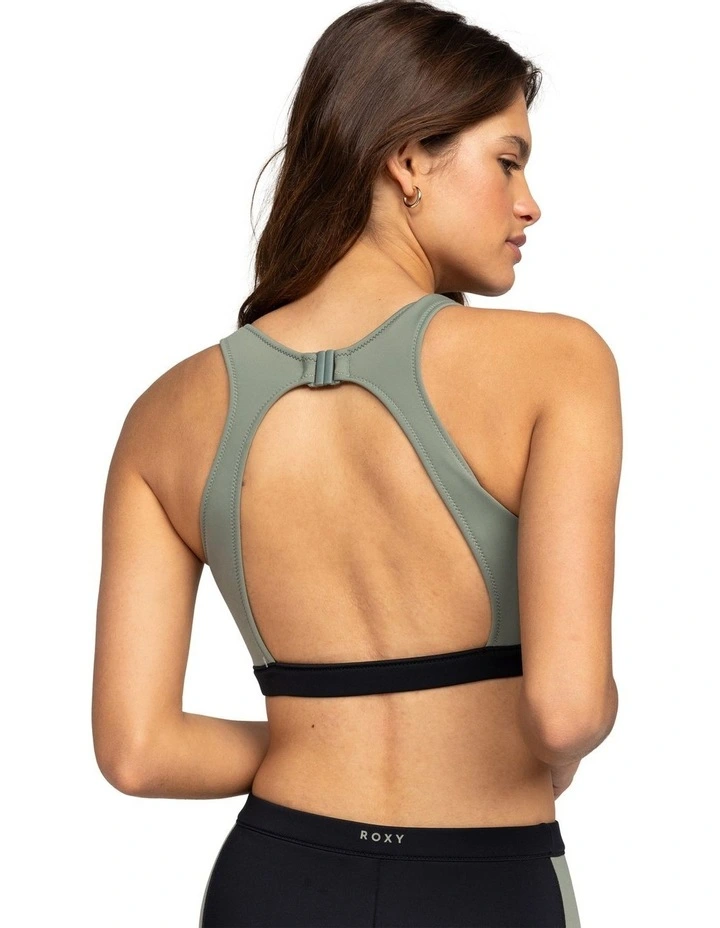 Pro Wave Bikini Top in Anthracite