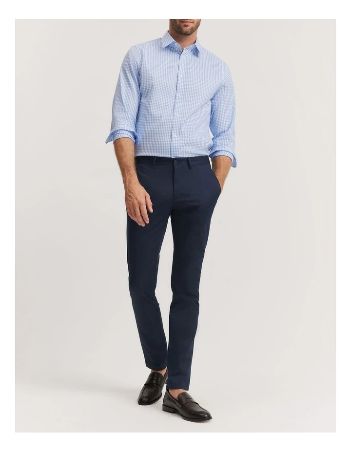 Slim Fit Travel Trouser in Ink