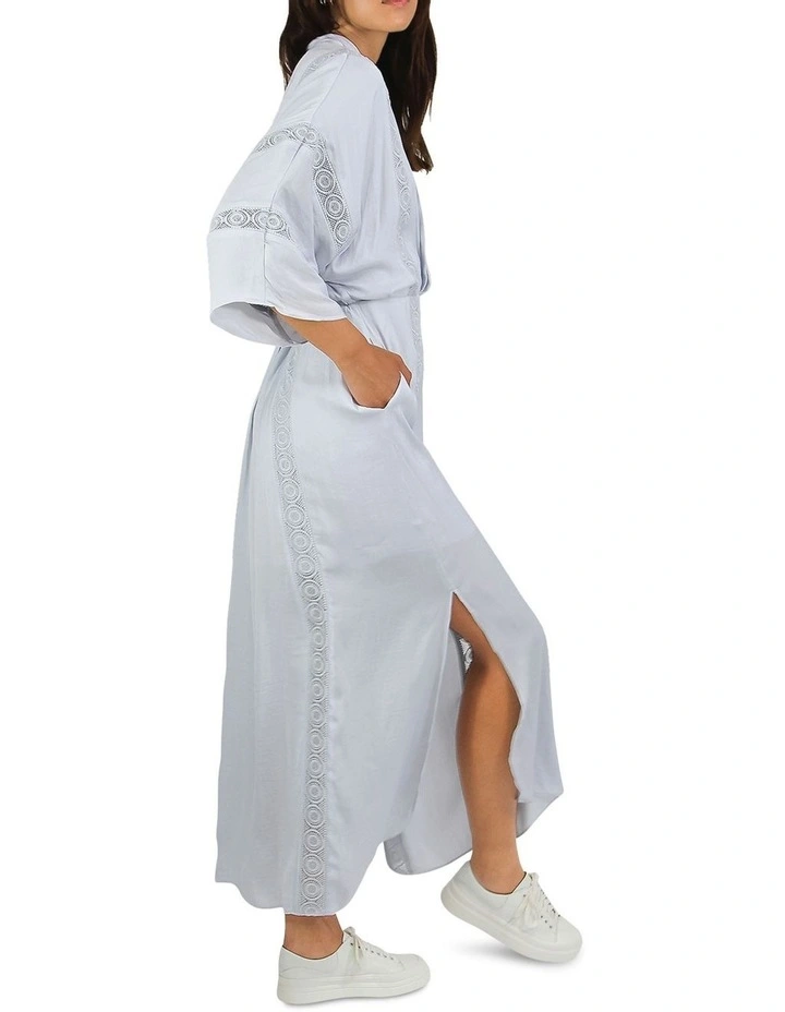 Hideaway Maxi Dress in Light Blue