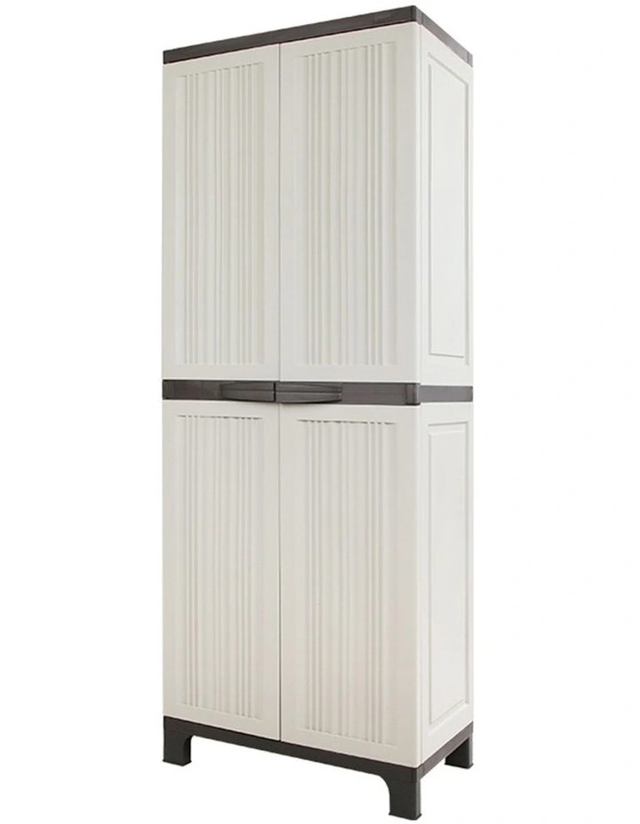 Lockable Storage Cabinet in Beige