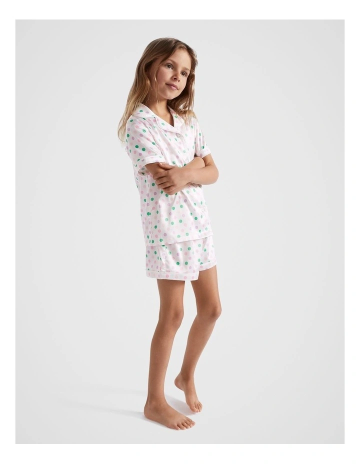 Polka Dot Sleep Set in Multi