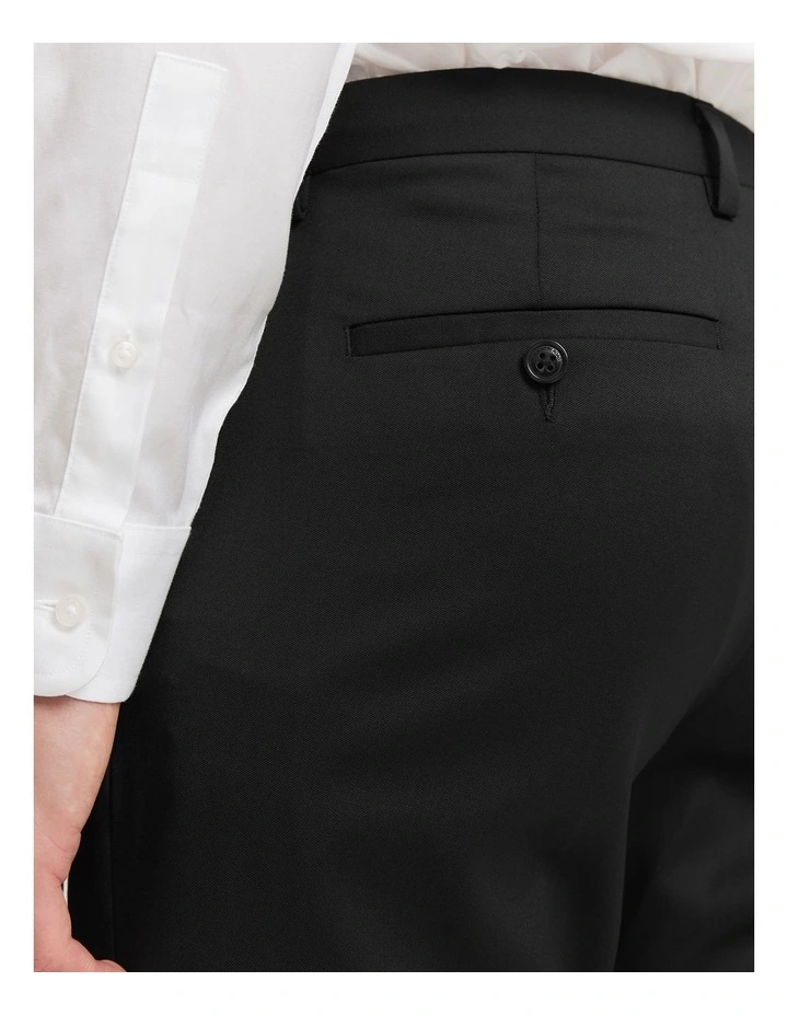 Slim Fit Travel Pant in Black