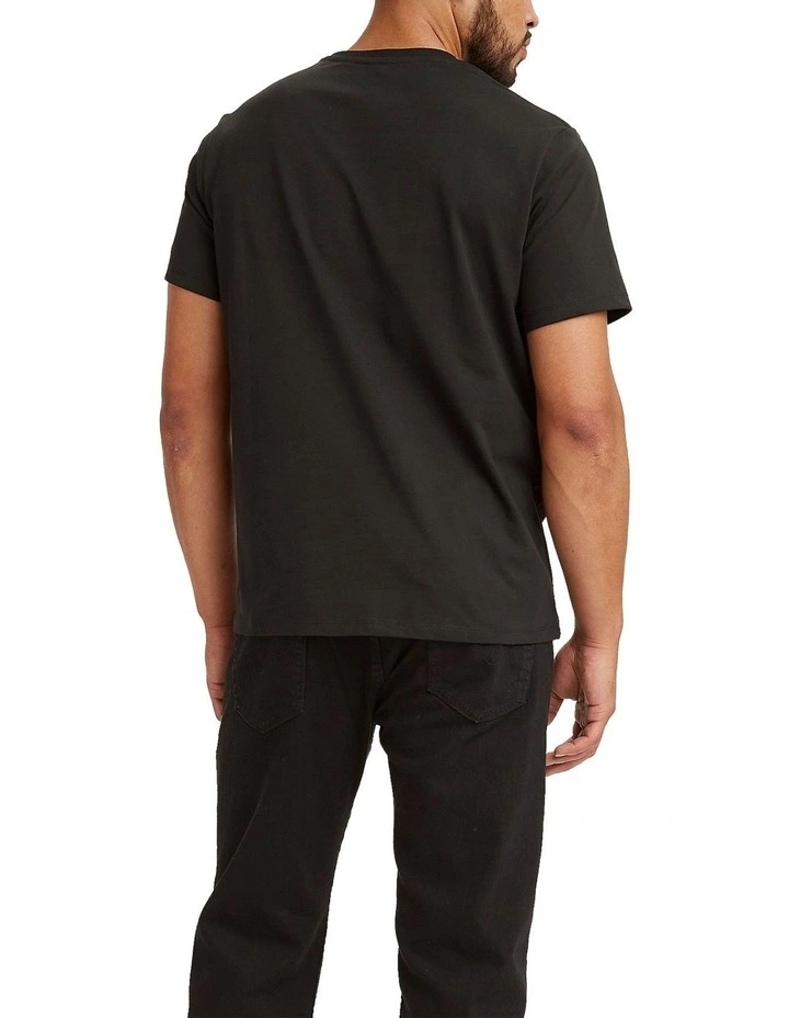 Graphic Tee in Black