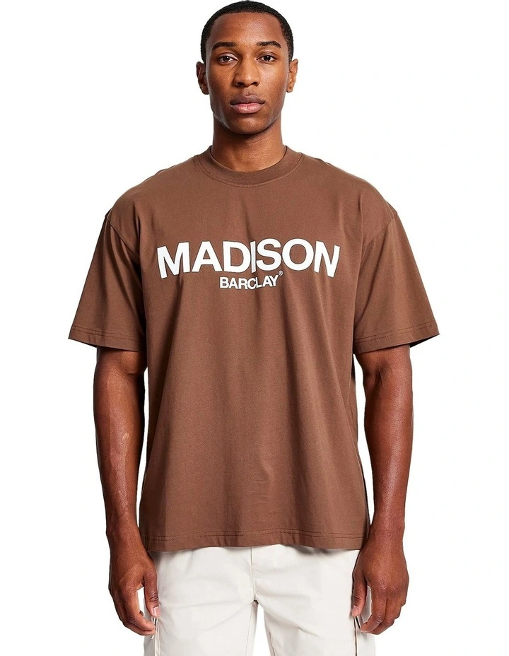 Ocean Av T-shirt in Chocolate