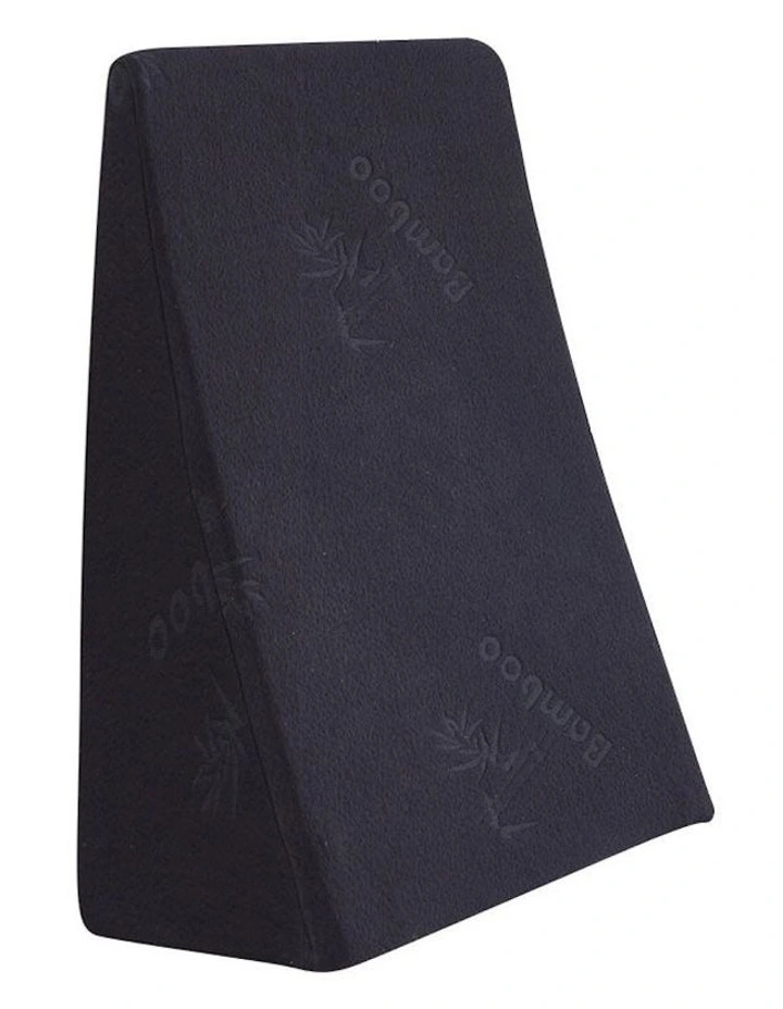 Memory Foam Bed Wedge Pillow in Blue