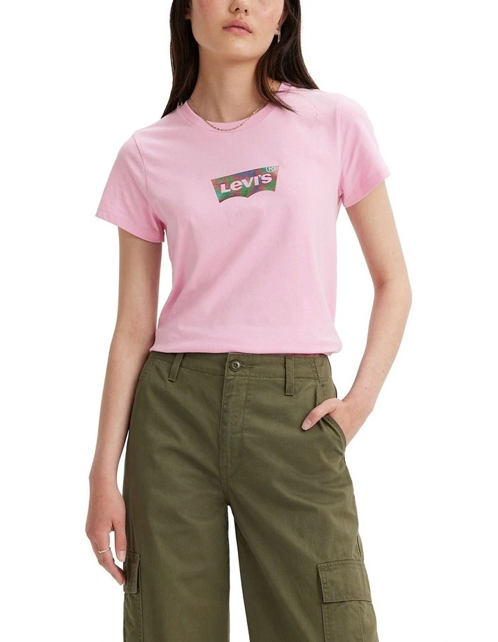 Perfect T-shirt in Shine Pink Lavender