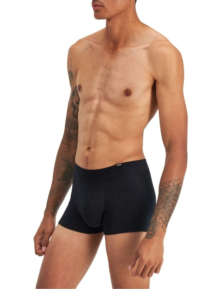 Everyday Encased Trunks 3 Pack in Black