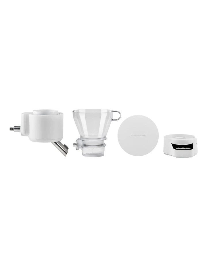 Sifter Scale Attachment for Bench Mixer in Silver/White 5KSMSFTAA