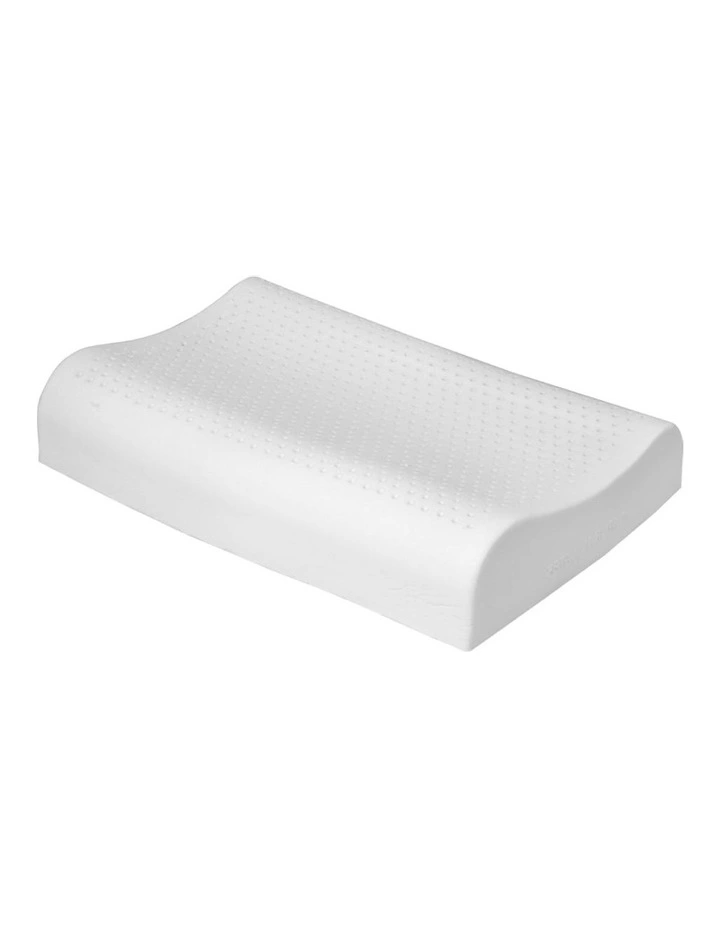 Natural Latex Pillow 2 Pack in White
