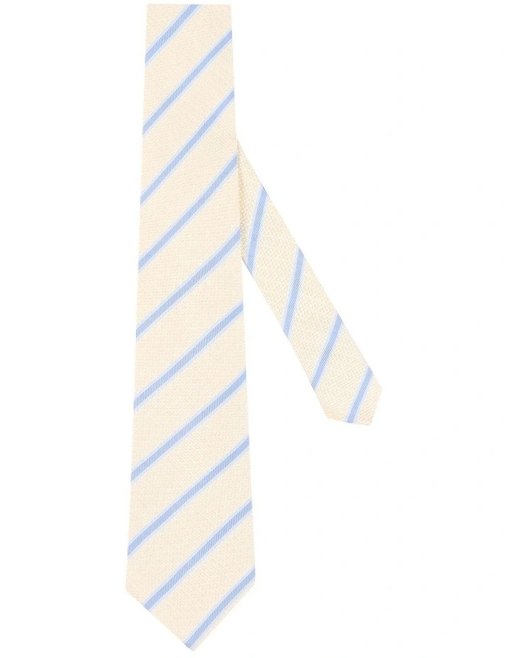 Celon Tie in Ivory Sky