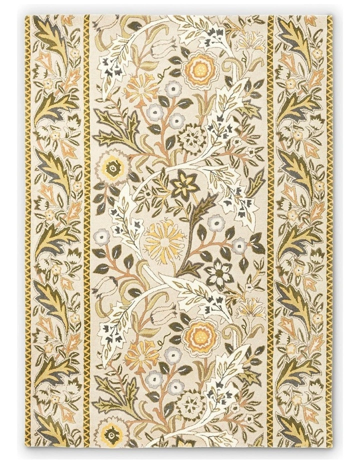 Wilhelmina Rug 127401 in Mustard