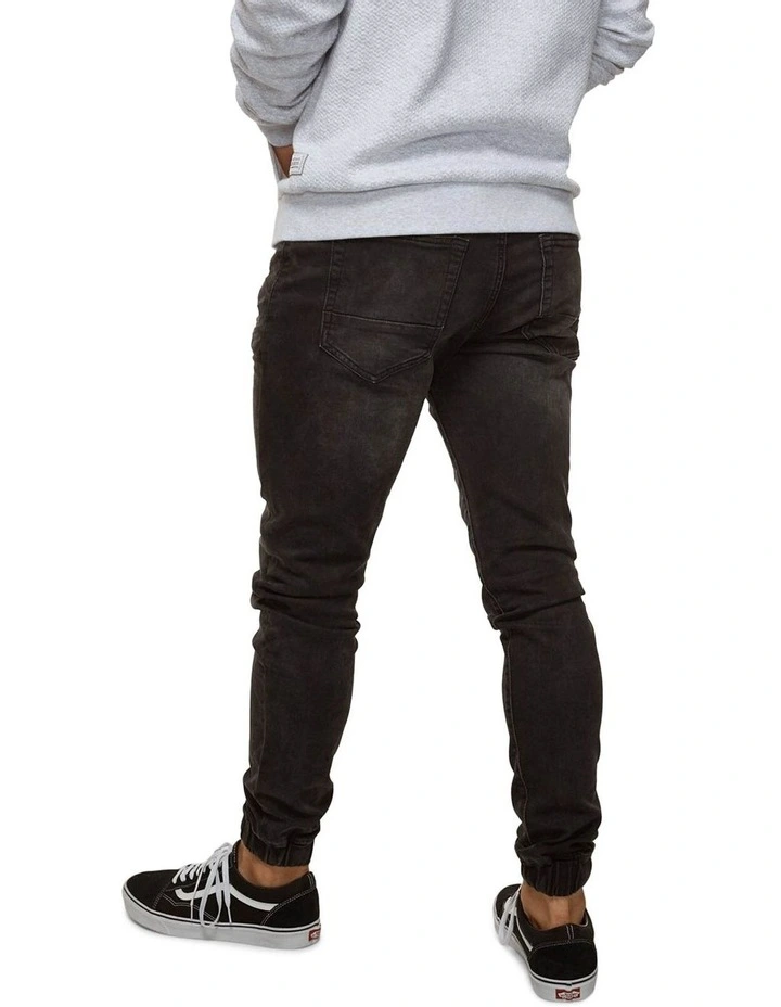 The Drifter Denim Pant Washed Black