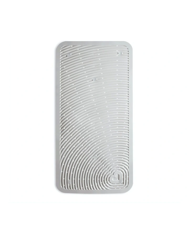 Soft Spot Cushioned Bath Mat in Grey