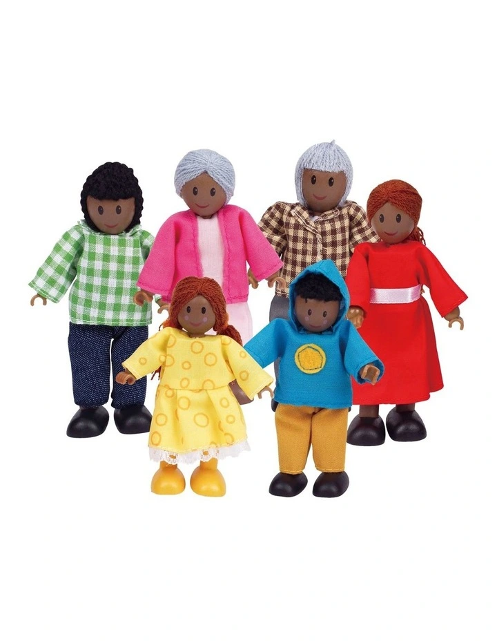 Happy Family African American Dolls Playset