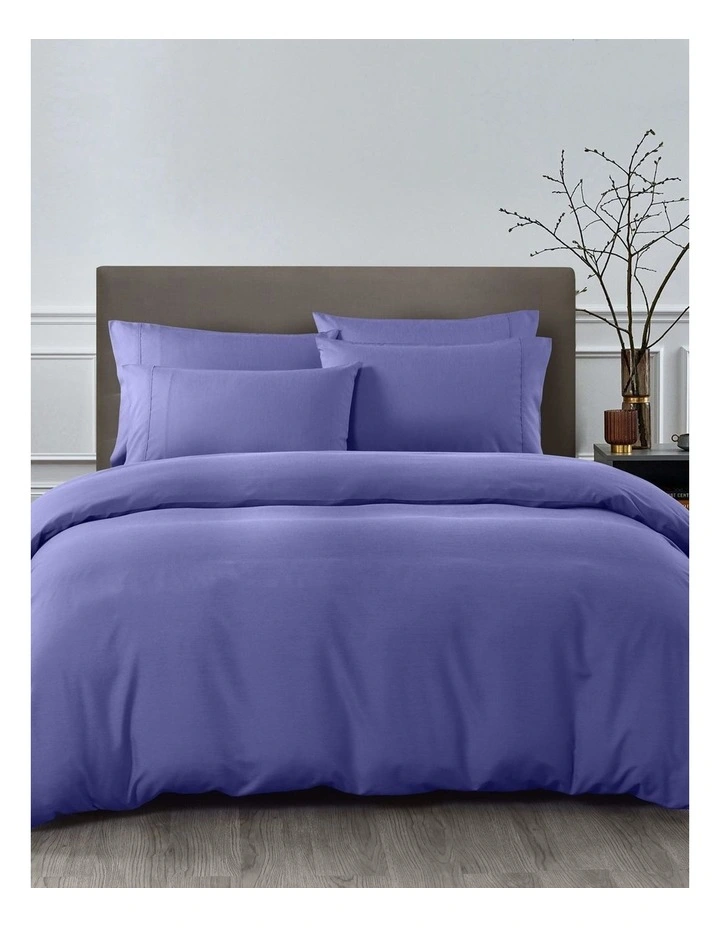Bamboo Cooling Double 6-piece Sheet & Quilt Cover Set in Royal Blue