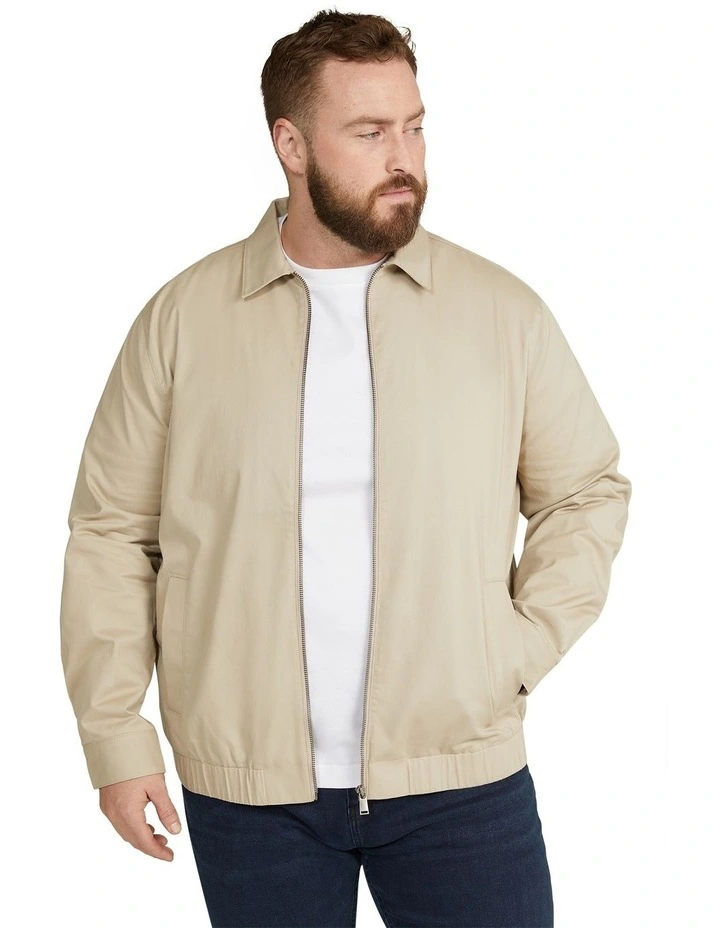 Chester Harrington Jacket in Sand