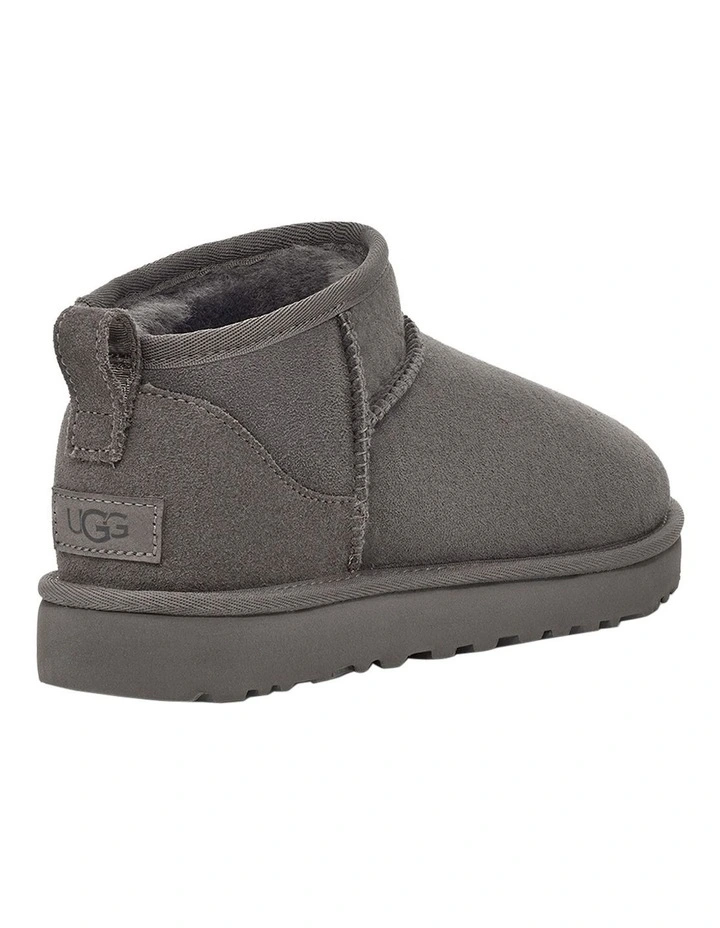 W Classic Ultra Mini Boots in Grey