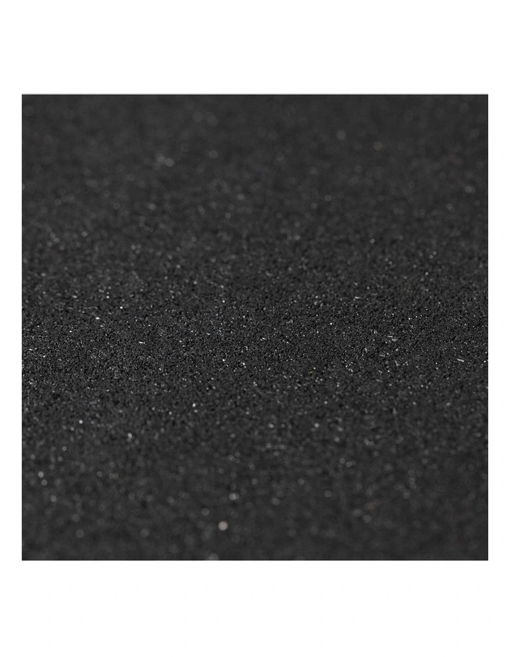 Rubber Gym Floor Mat 10mm in Black