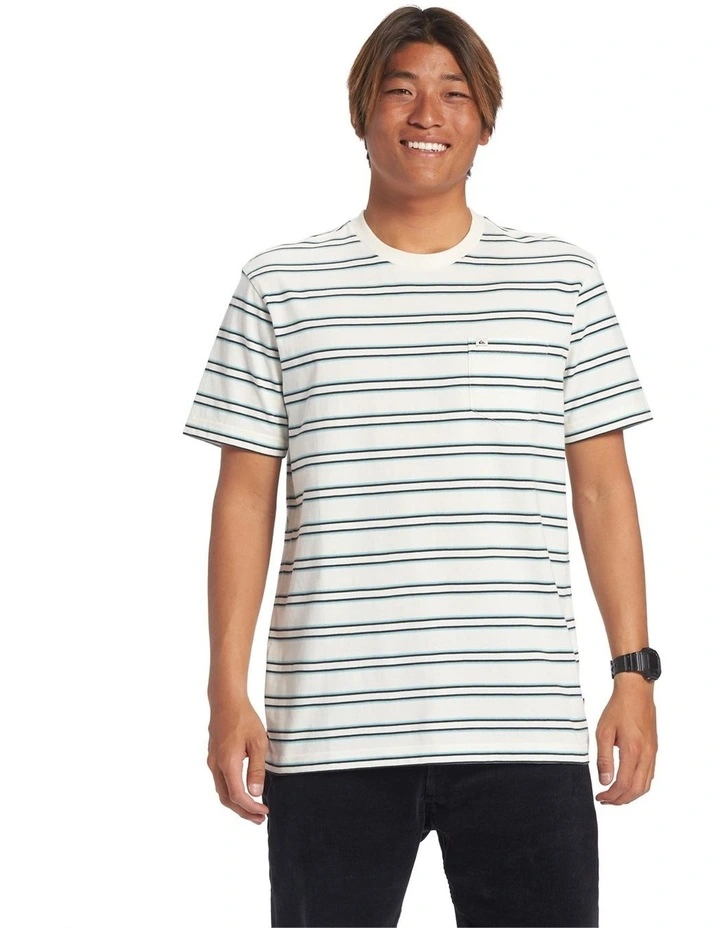 Cruiser Pocket T-shirt in Snow White