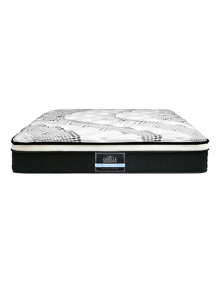 Euro Top Spring Foam King Size Mattress 32cm in White