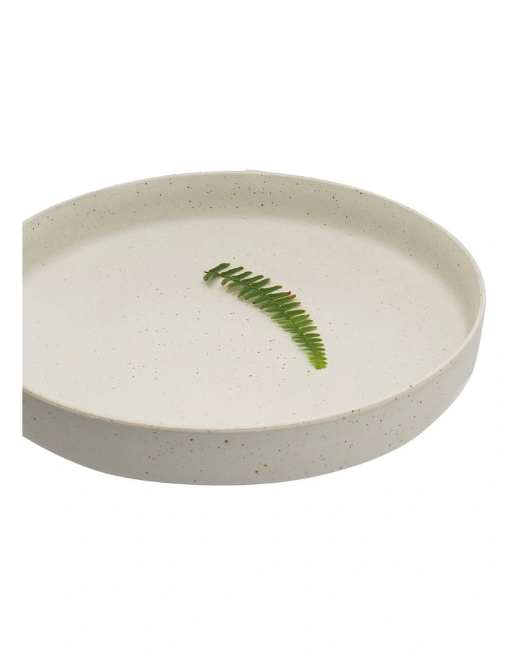 Claro Salad Bowl 30x6cm White