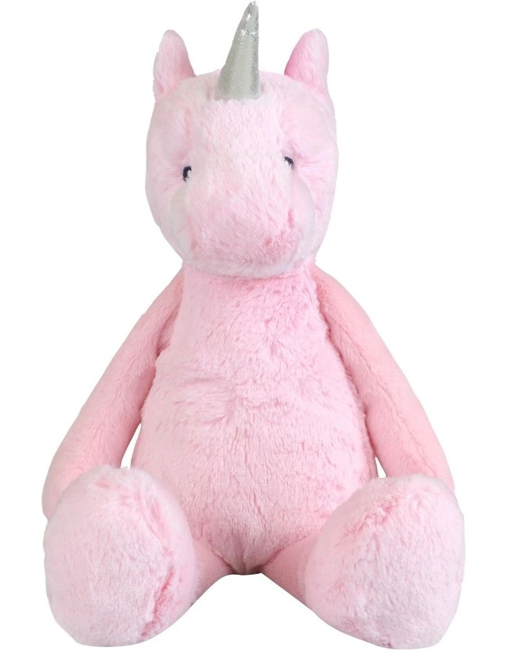 Unicorn 39cm Pink Plush Toy