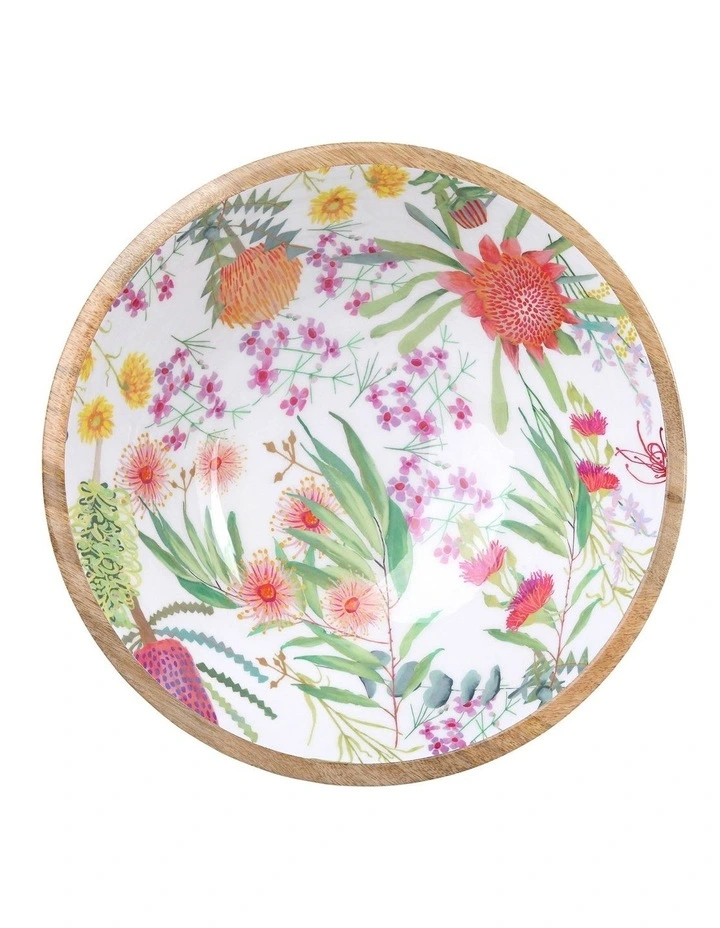 Native Blooms Serve bowl 30x12cm