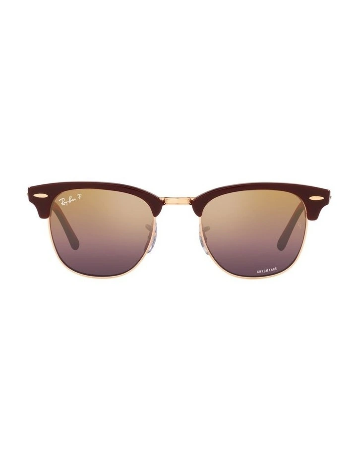 CLUBMASTER Polarised Sunglasses In Bordeaux