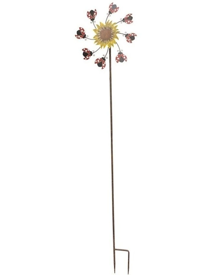 Wind Spinner Outdoor Garden Stake in Multi