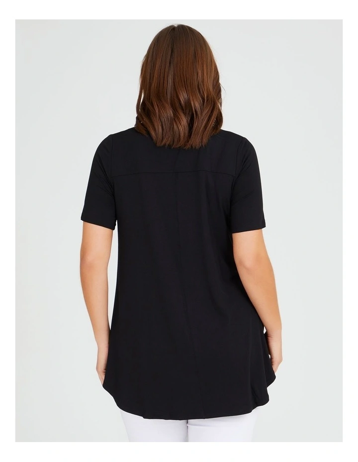 Bamboo Base Short Sleeve Top