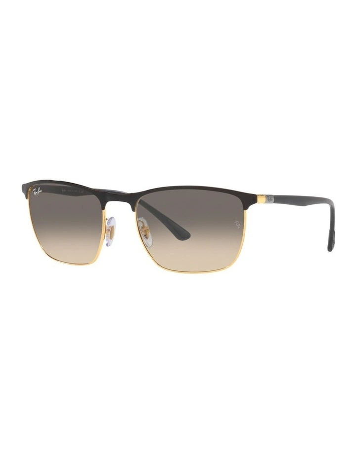 RB3686 Gold Sunglasses