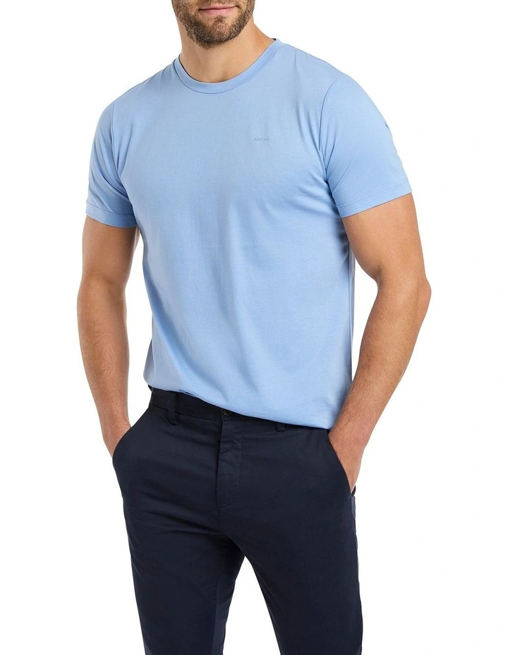 Recreation Tee in Steel Blue