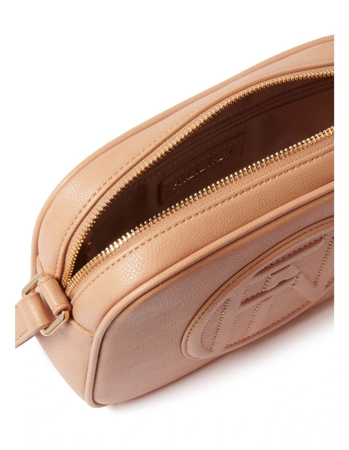 Signature Lexie Logo Camera Bag in Camel