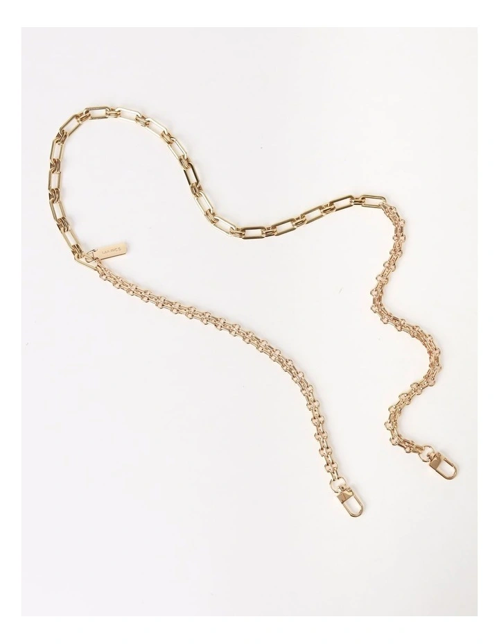 Cali Chain Bag Strap in Gold