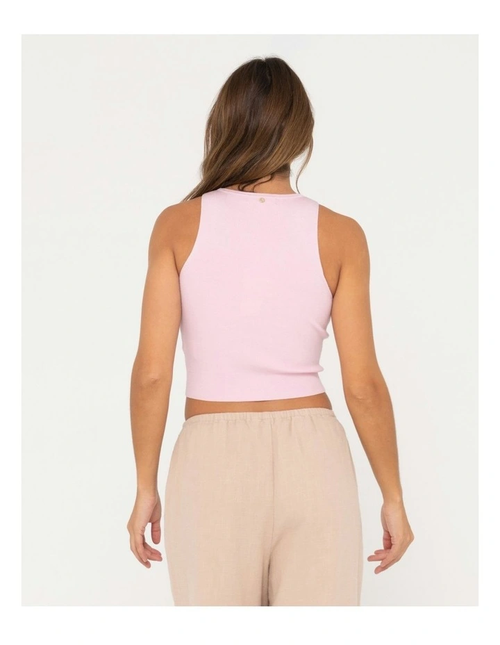 Amelia Knit Tank in Pink