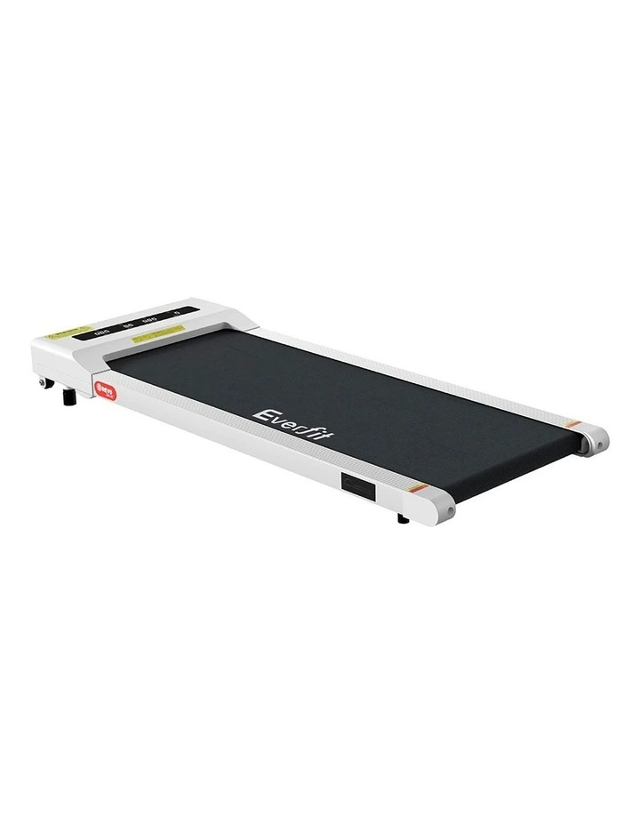 Electric Treadmill Walking Pad Under Desk Home Gym Fitness 360mm in White