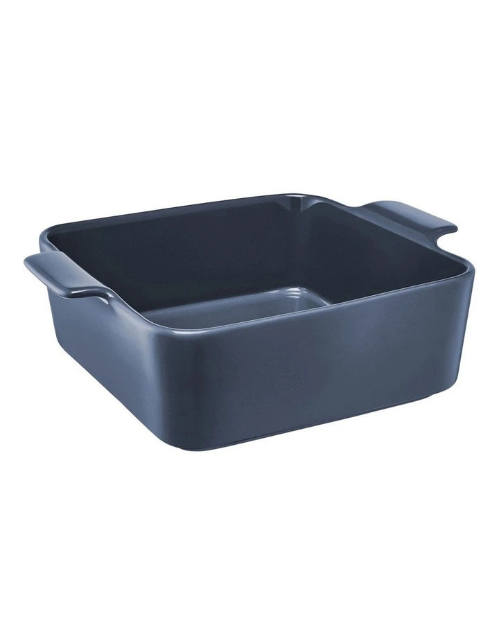 Indulgence Square Baker 19x7.5cm Gift Boxed in Slate Blue