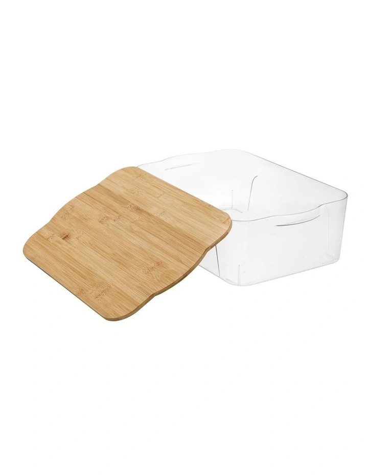 Crystal Reno Home Storage Box 15L/45cm with Lid in Clear